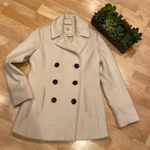 St John’s Bay Cream Pea Coat